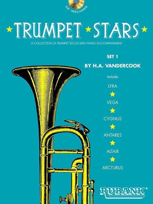 Partitura para instrumentos de sopro Hal Leonard Trumpet Stars Set 1