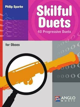 Partitura para instrumentos de sopro Hal Leonard Skilful Duets Oboe Livro de música - 1
