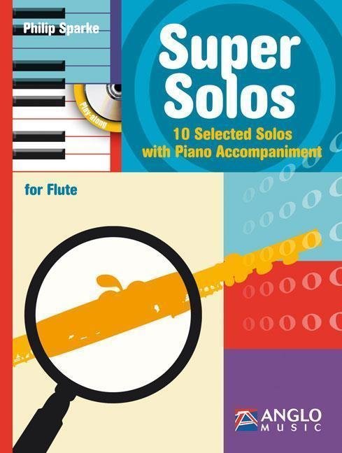 Παρτιτούρα για Πνευστά Όργανα Hal Leonard Super Solos Flute