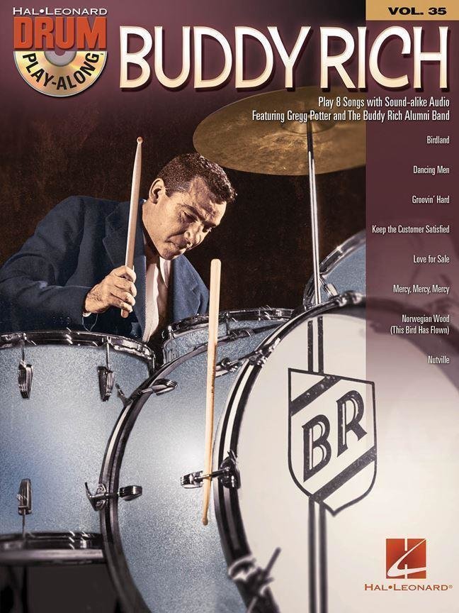 Nuotit Hal Leonard Buddy Rich Drums Nuotit