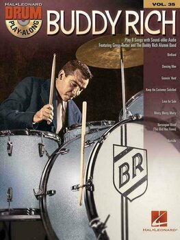 Nuotit Hal Leonard Buddy Rich Drums Nuotit - 1