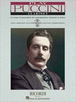 Music sheet for wind instruments Puccini Play Puccini - Clarinet - 1