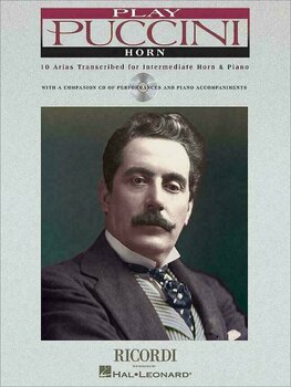Nodeblad til blæseinstrumenter Puccini Play Puccini - Horn Musik bog - 1