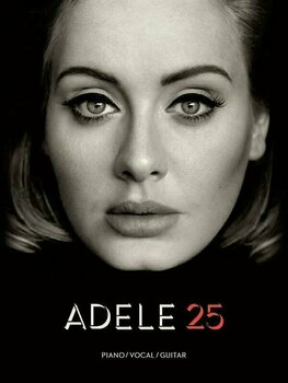 Noty pre klávesové nástroje Adele 25 Piano, Vocal and Guitar Noty - 1