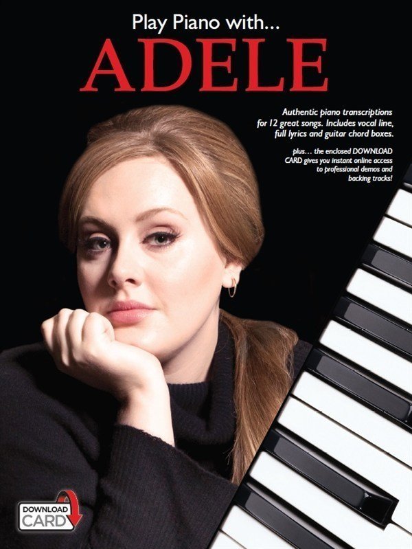 Notblad för pianon Adele Play Piano with Adele [Updated Edition]