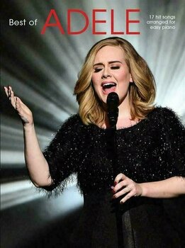Noty pre klávesové nástroje Hal Leonard Best of Adele [Easy Piano] [Updated Edition] Noty - 1