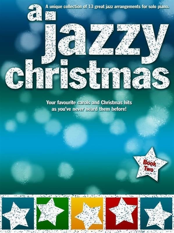 Partitura para pianos Hal Leonard Jazzy Christmas 2 Piano Music Book