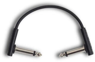 Cable de conexión RockBoard Flat Patch Cable Negro/Angulado - Angulado