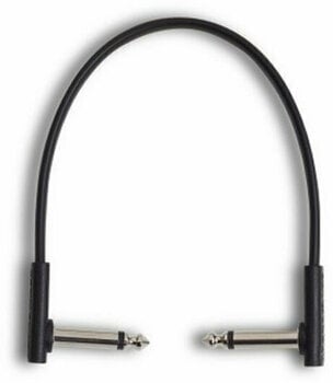 Cablu Patch, cablu adaptor RockBoard Flat Patch Cable Negru 20 cm Oblic - Oblic - 1