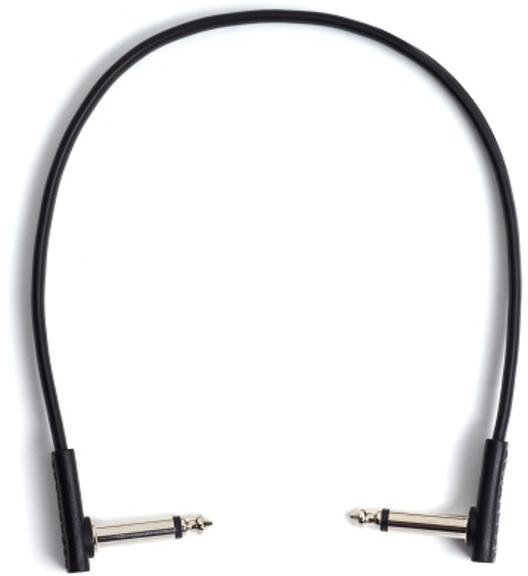 Cablu Patch, cablu adaptor RockBoard Flat Patch Cable Negru 30 cm Oblic - Oblic
