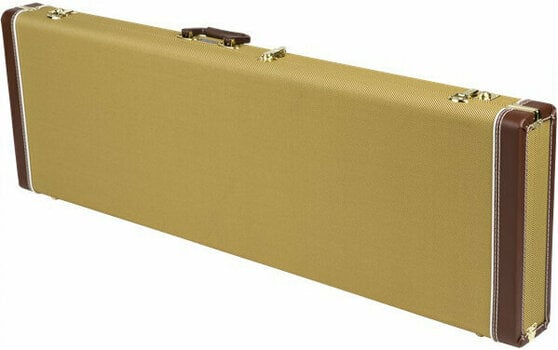 Koffer voor basgitaar Fender Pro Series Precision Bass/Jazz Bass Case Tweed with Orange - 1