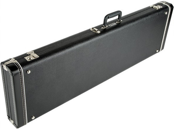 Koffer voor basgitaar Fender G&G Bass Hardshell Case Black with Acrylic Interior