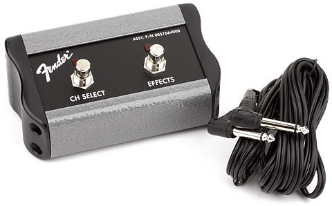 Nožný prepínač Fender 2-Button Footswitch: Channel/FX Nožný prepínač