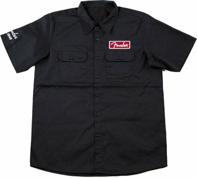 Marškinėliai Fender Workshirt Black L - 1