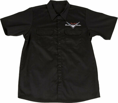 Koszulka Fender Custom Shop Workshirt Black M - 1