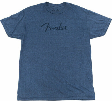 Shirt Fender Shirt Distressed Logo Premium T-Shirt Unisex Indigo Black S - 1