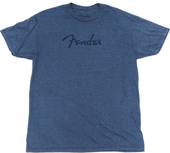 Paita Fender Distressed Logo Premium T-Shirt Indigo Black M