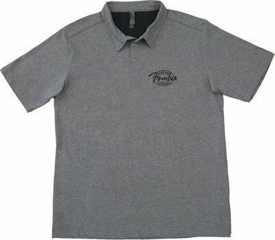 Camisa polo Fender Industrial Polo Gray L - 1