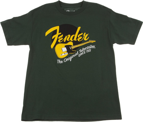 Tričko Fender Original Tele T-Shirt Green M