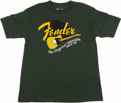Camiseta de manga corta Fender Original Tele T-Shirt Green M - 1