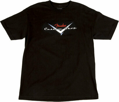 Košulja Fender Custom Shop Original Logo T-Shirt Black L - 1