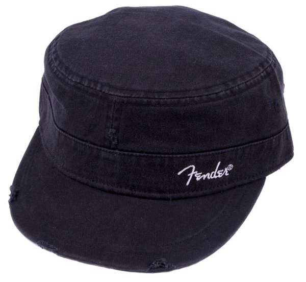 Καπέλο καπέλο Fender Military Cap Black L/XL