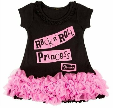 T-Shirt Fender Rock n' Roll Princess Dress Black 3 Years - 1