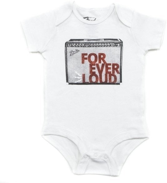 Marškinėliai Fender Forever Loud Onesie White 18 Months
