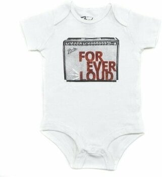 Marškinėliai Fender Forever Loud Onesie White 18 Months - 1