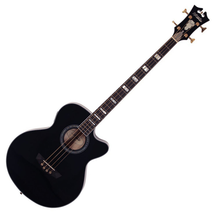Basse acoustique D'Angelico SBG-700 Mott Acoustic Bass Black