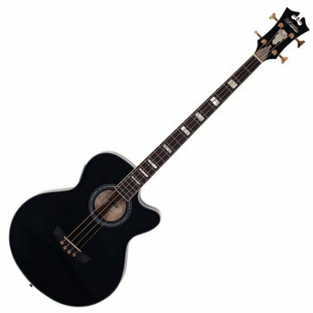 Akustická baskytara D'Angelico SBG-700 Mott Acoustic Bass Black - 1