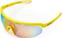 Kerékpáros szemüveg Briko Stardust 2 Lenses School Bus Yellow Kerékpáros szemüveg