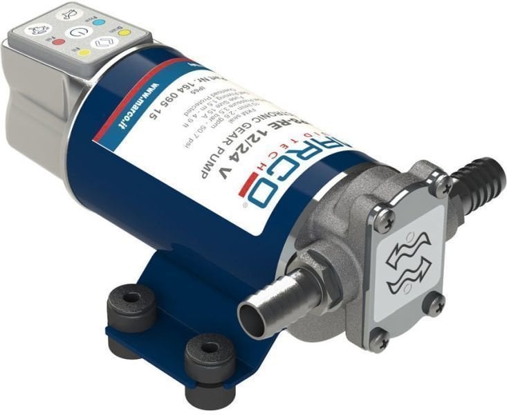 Druckwasserpumpe Marco UP8-RE Reversible electronic pump 10 l/min with flow regulation - 12/24V