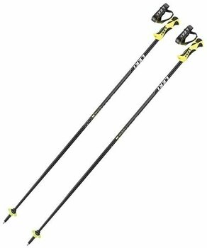 Ski Poles Leki Spark Lite S Black/Bright/Anthracite/White/Yellow 125 cm Ski Poles - 1
