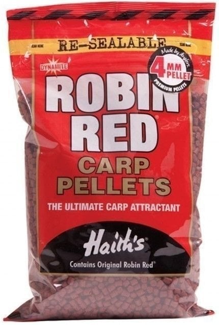 Пелети Dynamite Baits Pellets Not Drilled 900 g 2 mm Robin Red Пелети