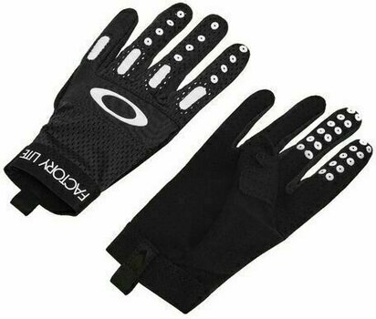 Cyklistické rukavice Oakley New Factory Lite 2.0 Blackout L Cyklistické rukavice - 1
