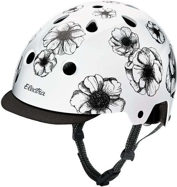 Capacete de bicicleta Electra Helmet Flowers S Capacete de bicicleta