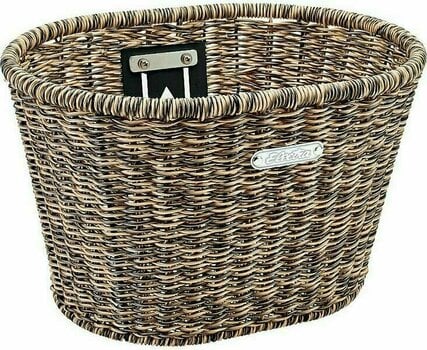 Carrier Electra Plastic Woven Light Brown/Black Bicycle basket - 1