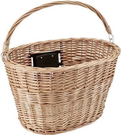 Fietsendrager Electra QR Wicker Natural Bicycle basket
