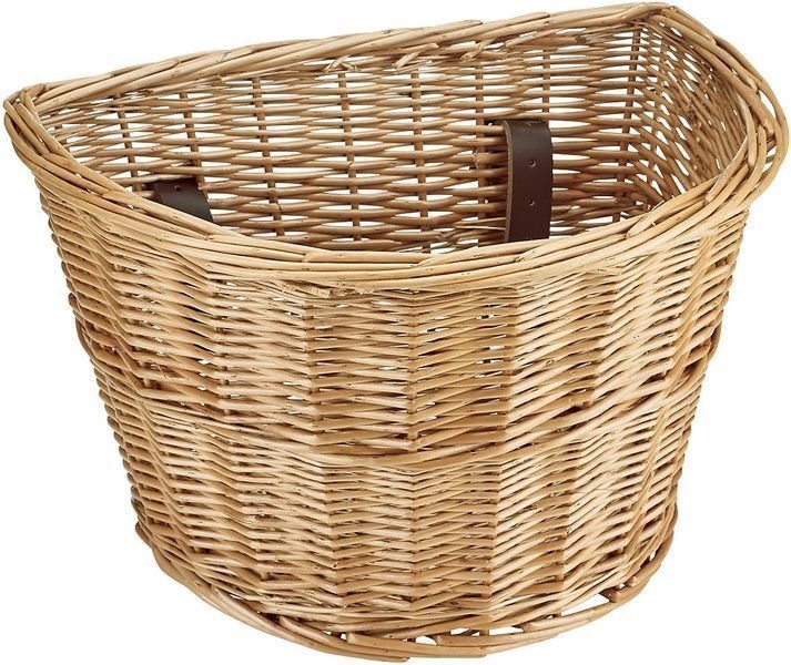 Cyclo-carrier Electra Cruiser Wicker Natural Bicycle basket