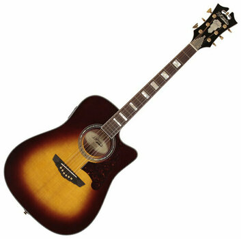 Ακουστική Κιθάρα D'Angelico SD-400 Brooklyn Vintage Sunburst - 1