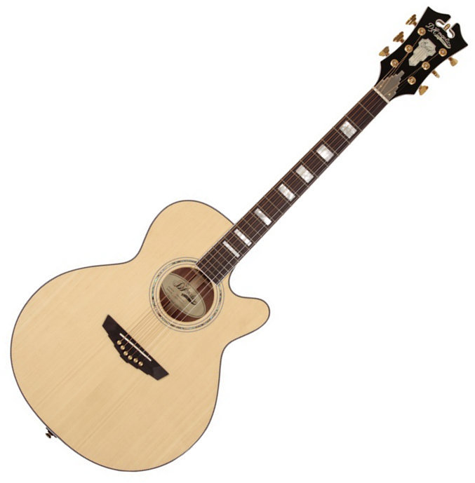 Akusztikus gitár D'Angelico SG-100 Mercer Natural