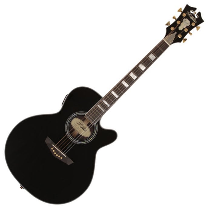 Ακουστική Κιθάρα Jumbo D'Angelico SG-200 Gramercy Black