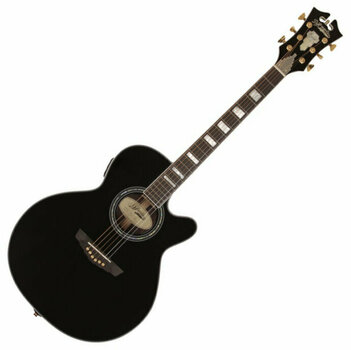 Ακουστική Κιθάρα Jumbo D'Angelico SG-200 Gramercy Black - 1