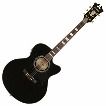 Ακουστική Κιθάρα Jumbo D'Angelico SJ-600 Madison Black - 1