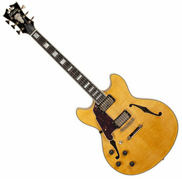 Ηλεκτρική Κιθάρα για Αριστερόχειρες D'Angelico EX-DC Stoptail Lefty Natural - 1