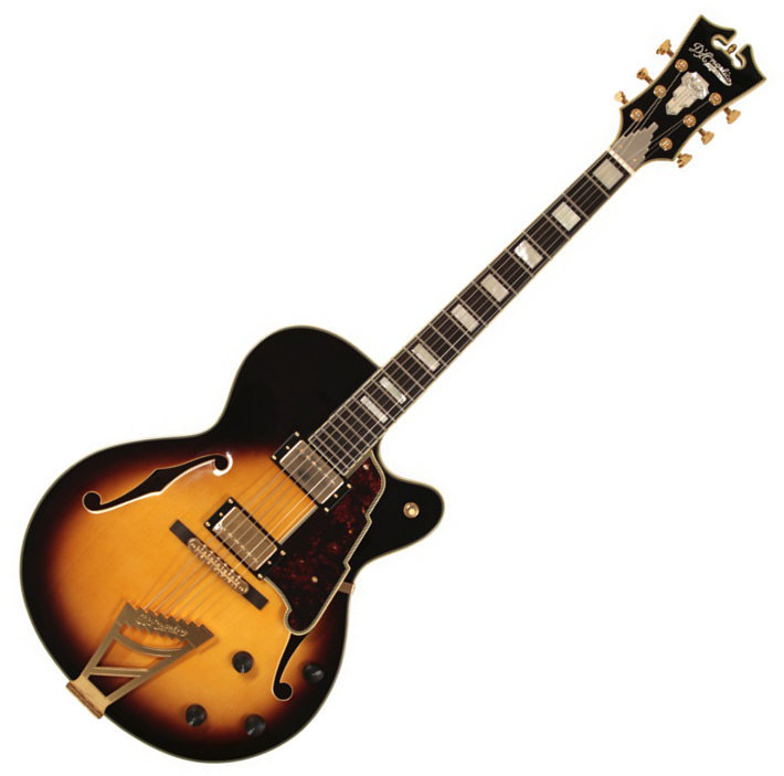 Ημιακουστική Κιθάρα D'Angelico EX-DH Vintage Sunburst