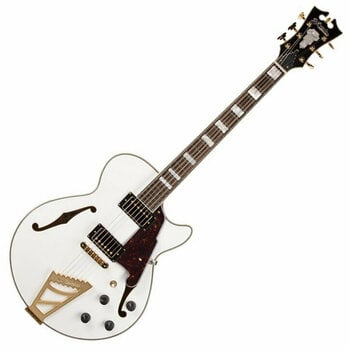 Ημιακουστική Κιθάρα D'Angelico EX-SS White - 1