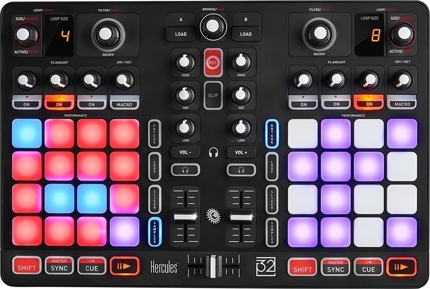 Controlador DJ Hercules DJ P32DJ