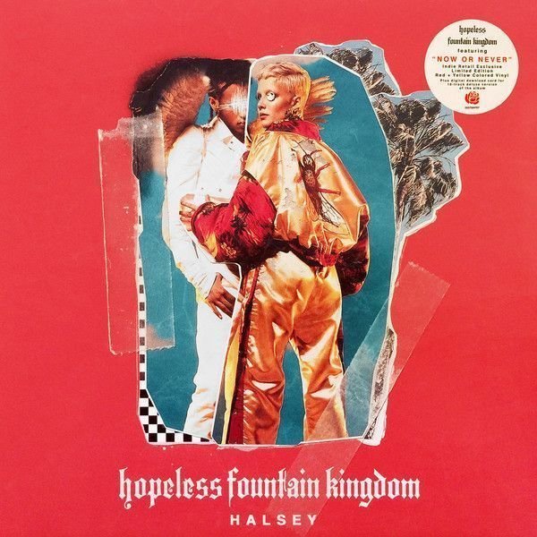 Vinyl Record Halsey - Hopeless Fountain (Red & Yellow) (LP)